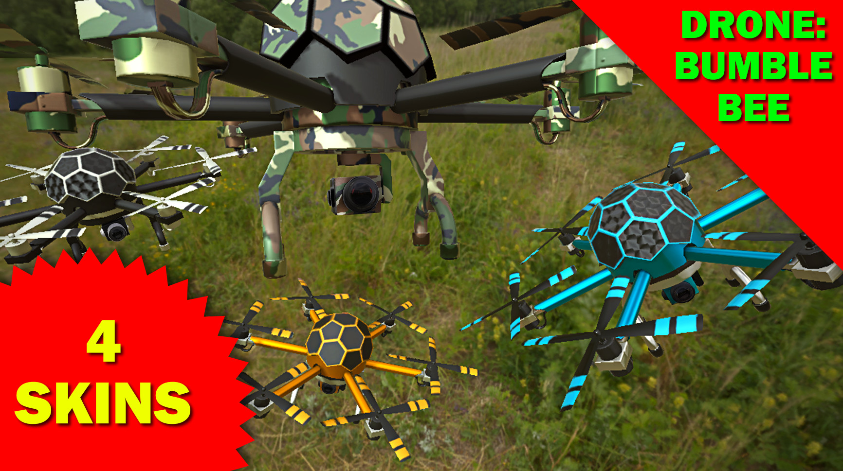 Drone Showcase - Free Pack screenshot 1