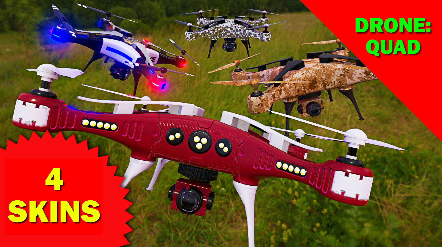 Drone Showcase - Free Pack screenshot 4