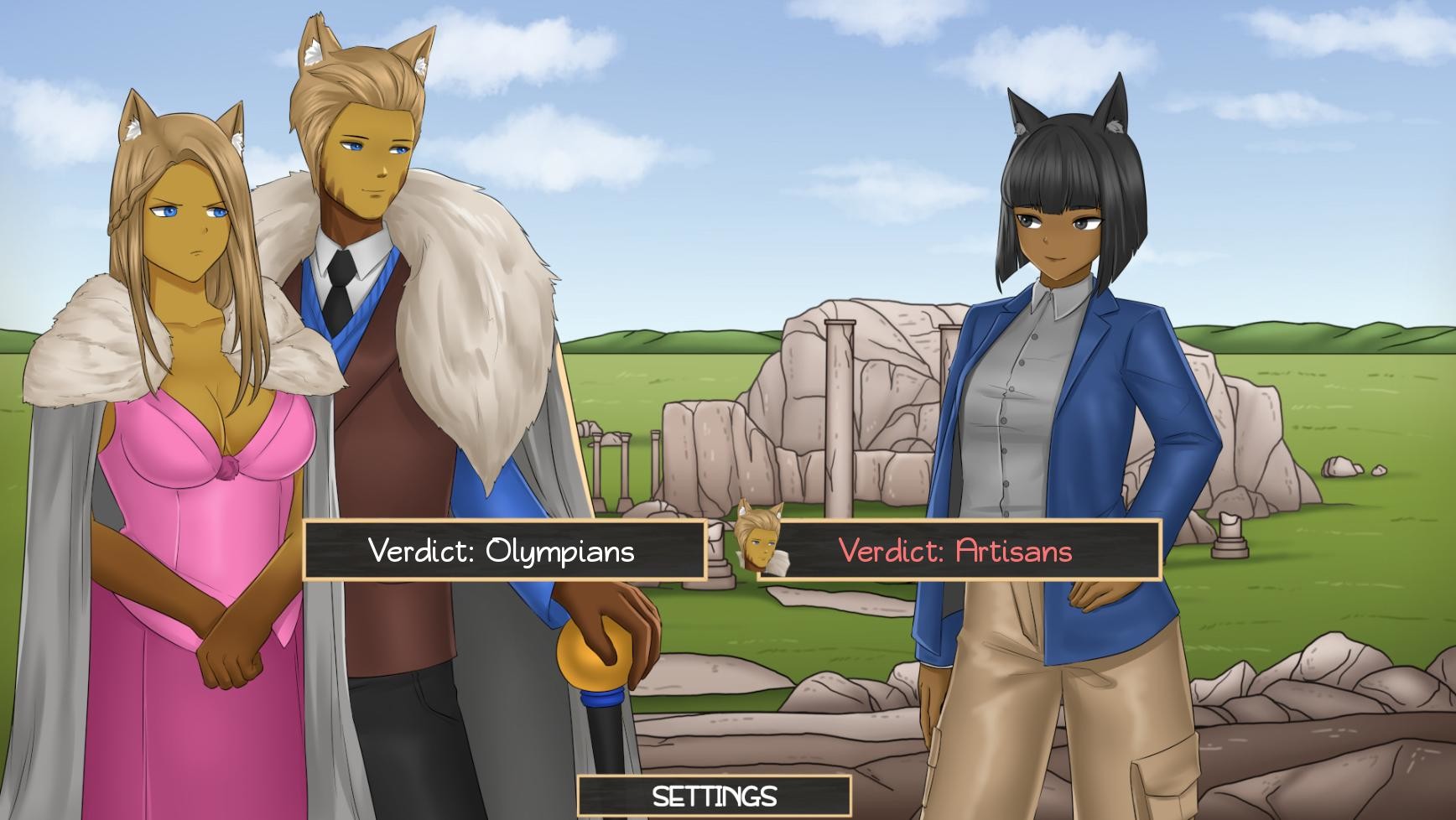 Furry Shakespeare: Two Incredibly Ripped, Absolutely Shredded Noble Kinsmen screenshot 3