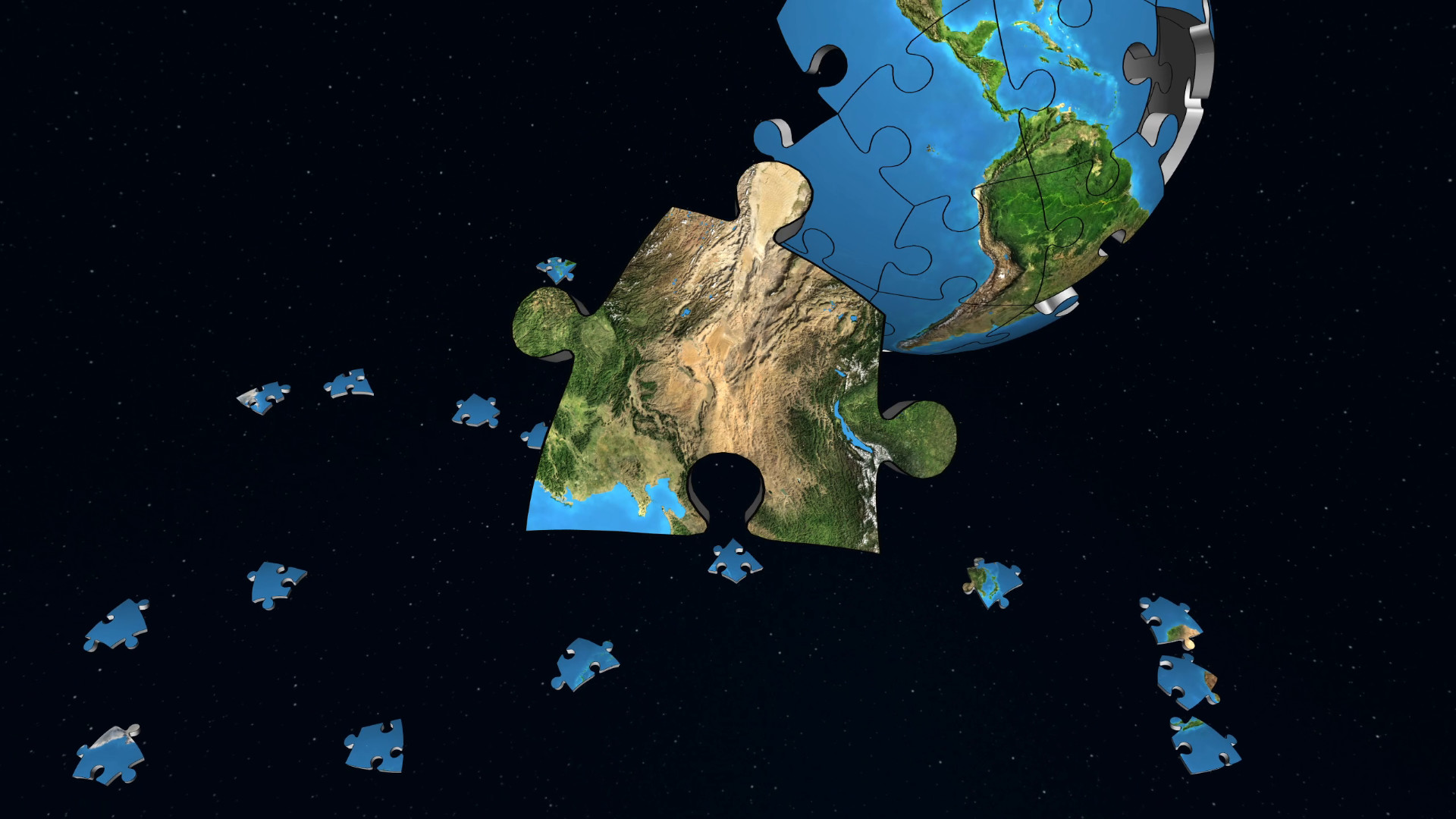 Terra Puzzle 3D screenshot 4