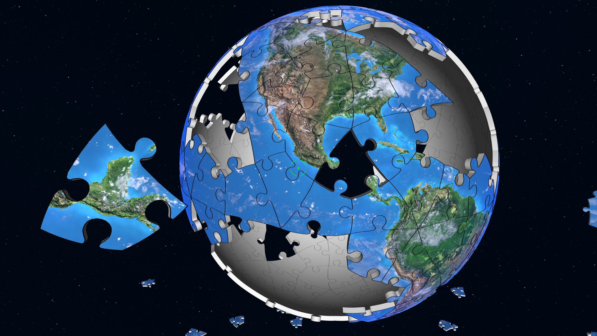 Terra Puzzle 3D screenshot 2