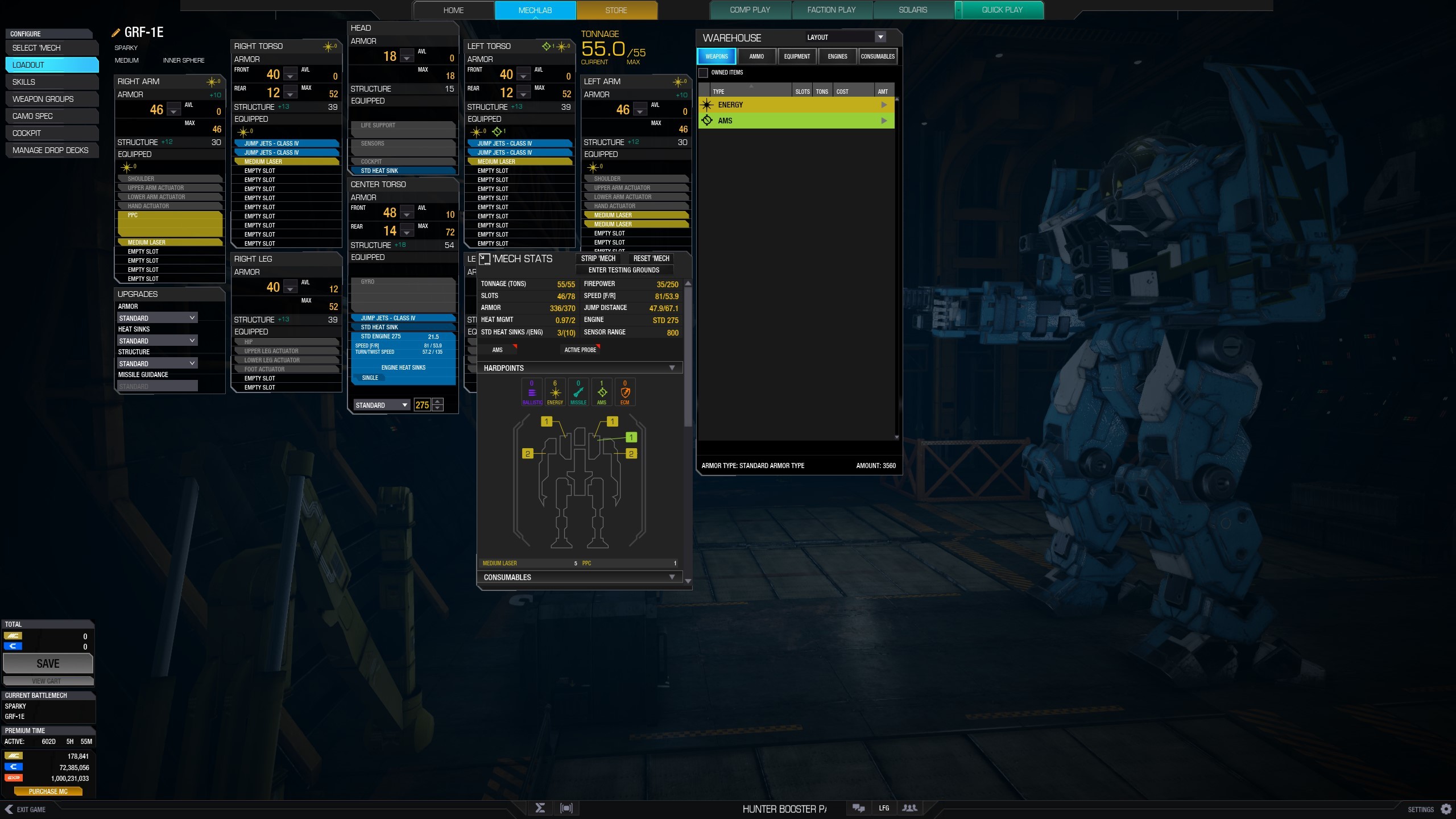 MechWarrior Online™ - Inner Sphere Medium Mech Pack screenshot 6