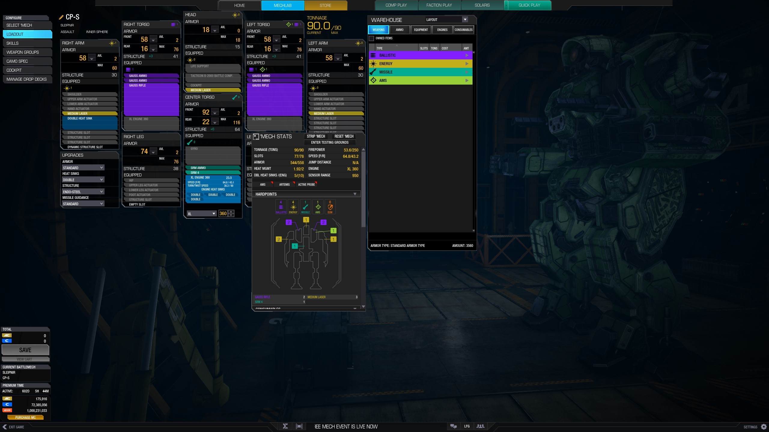 MechWarrior Online™ - Inner Sphere Assault Mech Pack screenshot 6