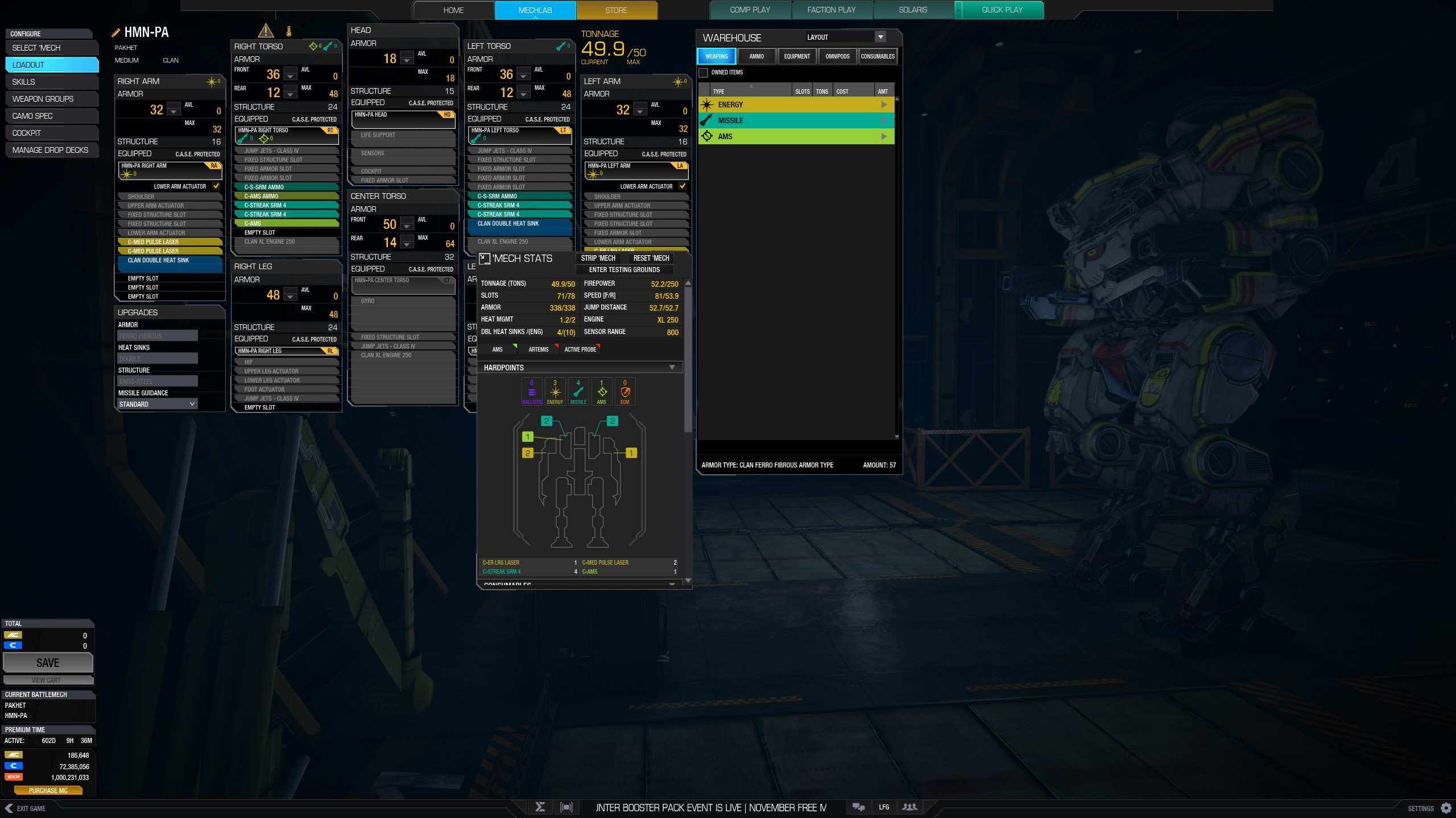 MechWarrior Online™ - Clan Medium Mech Pack screenshot 5