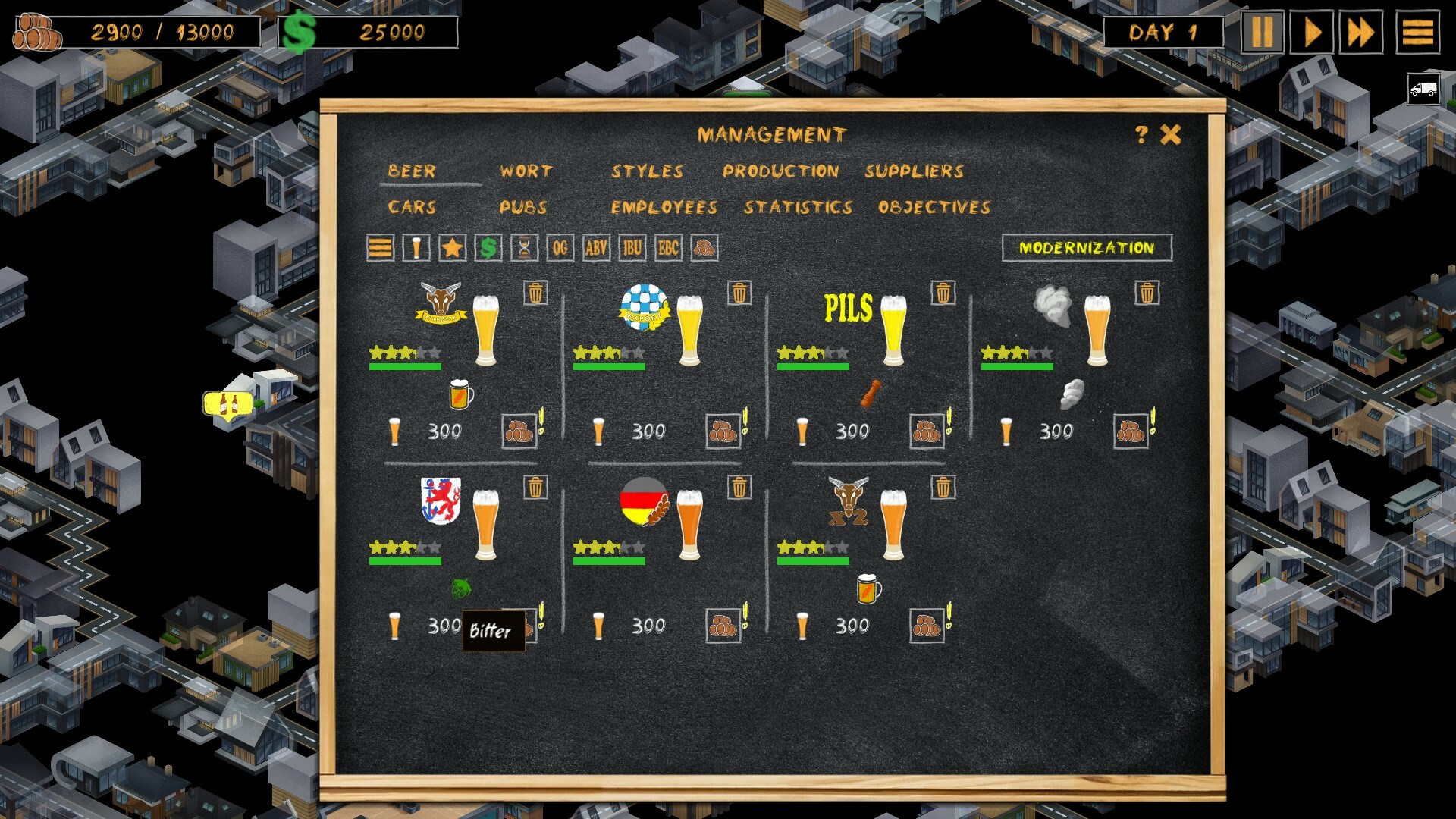 Microbrewery Tycoon screenshot 2
