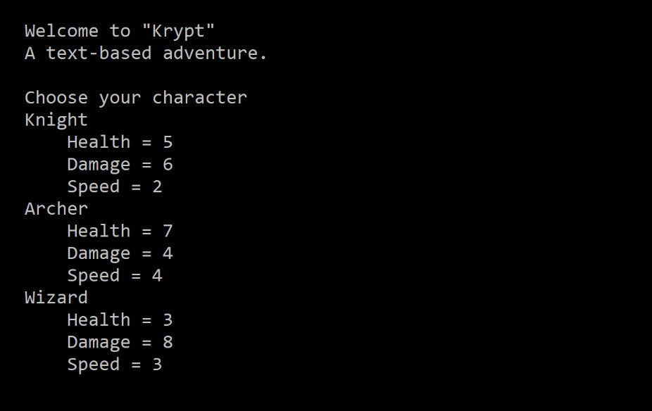 Krypt screenshot 1