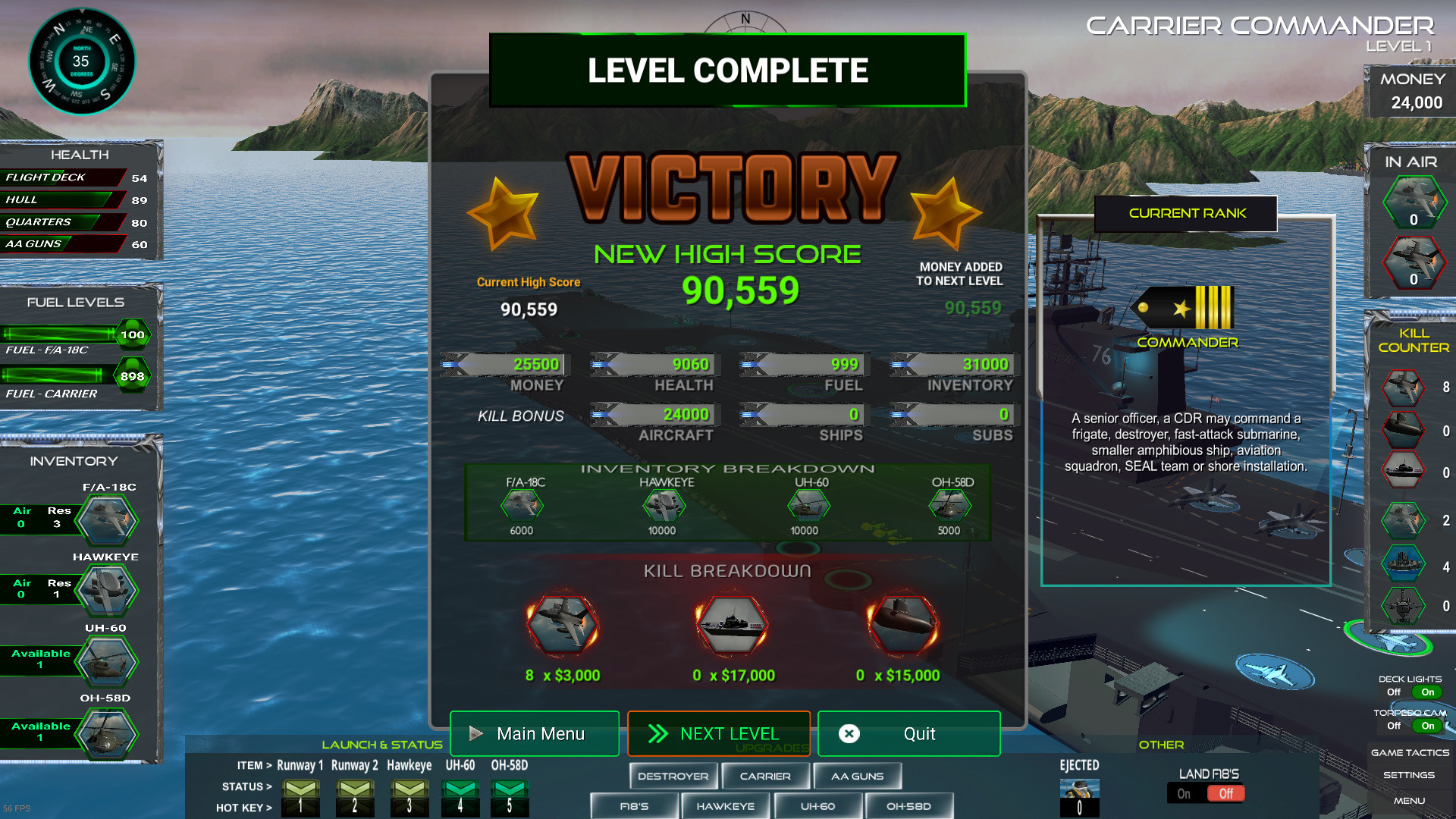 Carrier Commander screenshot 7