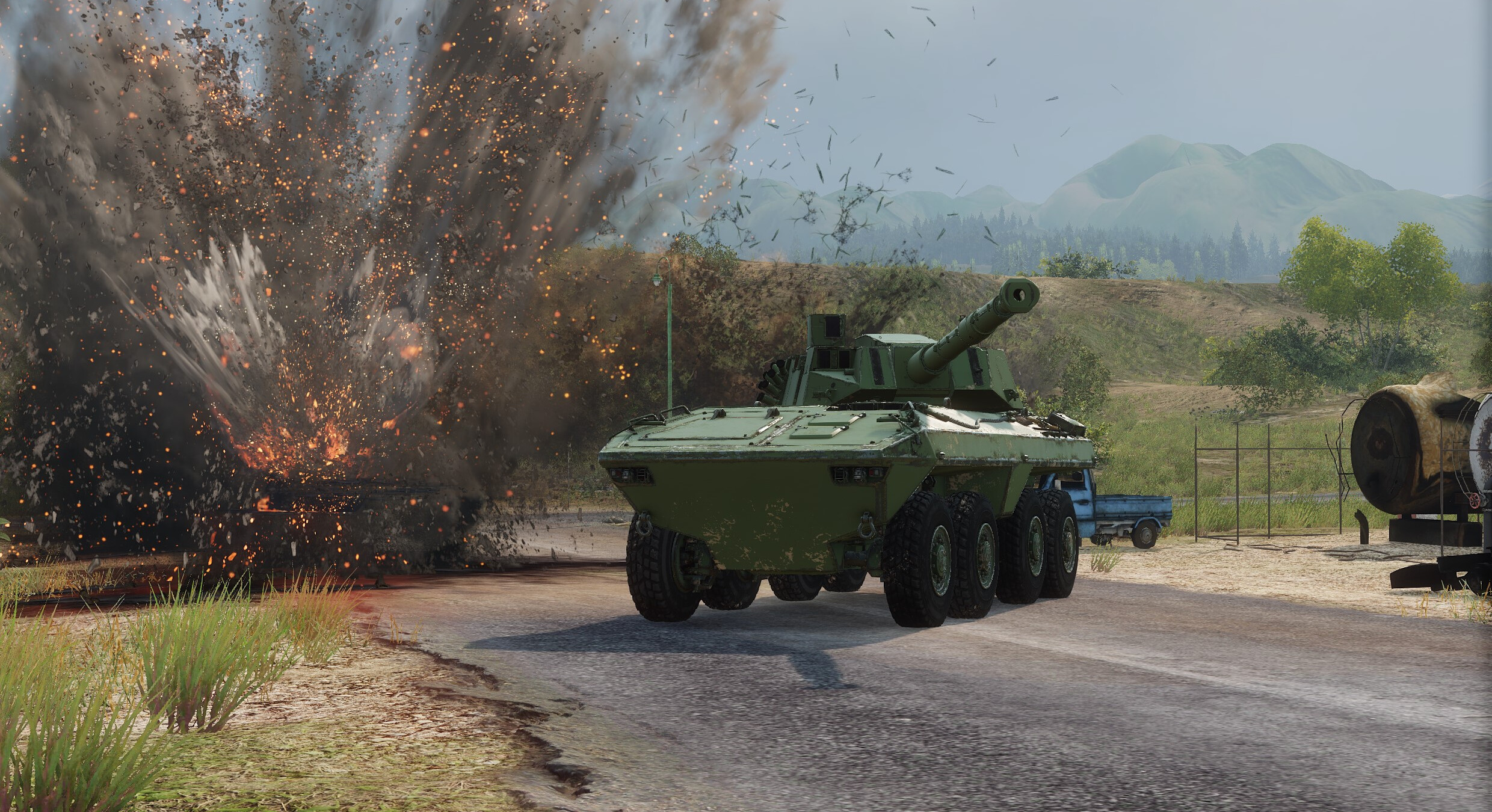 Armored Warfare - ZUBR PSP screenshot 10