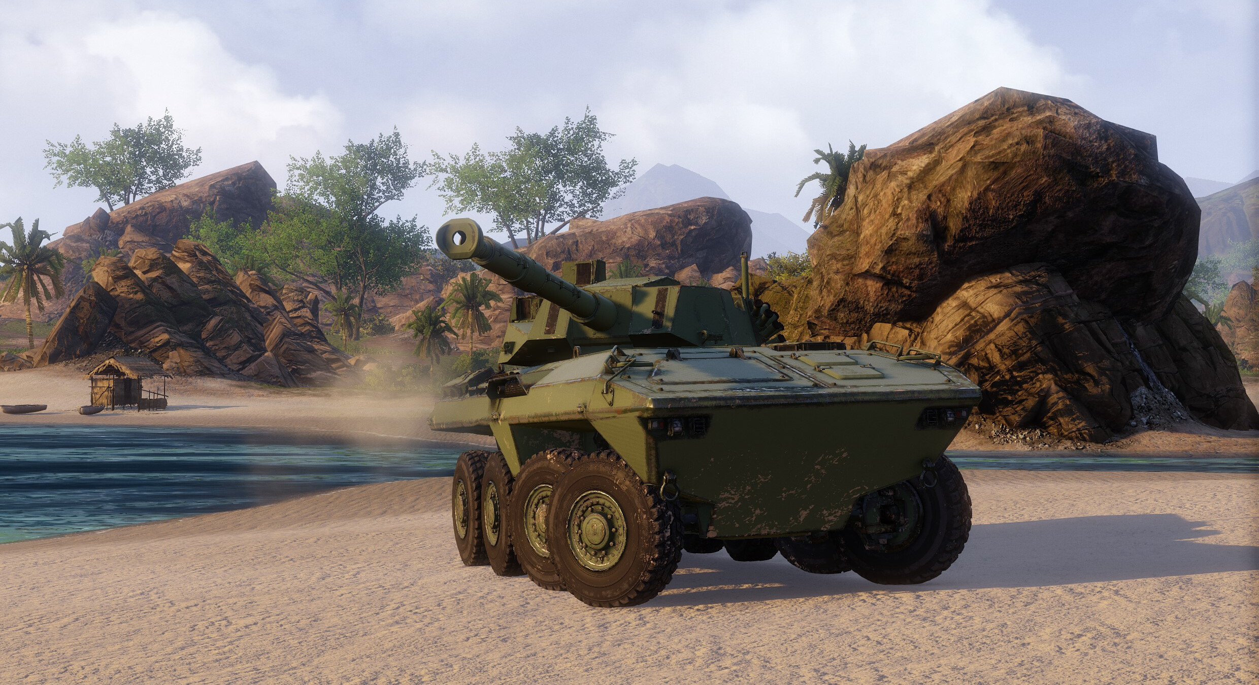 Armored Warfare - ZUBR PSP screenshot 1
