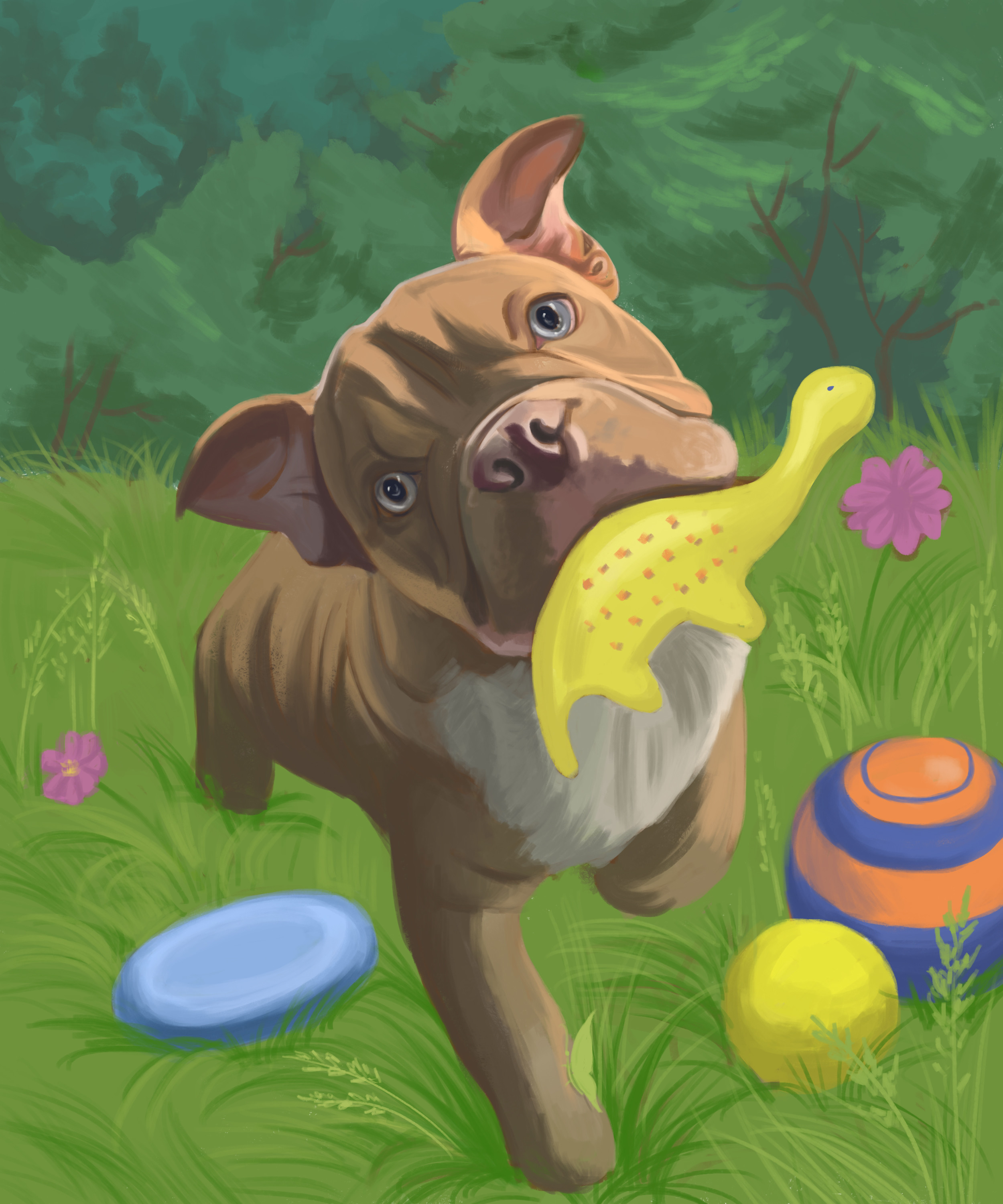 Cute Dogs - Digital Artbook + Bonus Videos screenshot 5