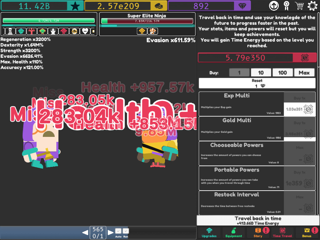 Idle Superpowers screenshot 5