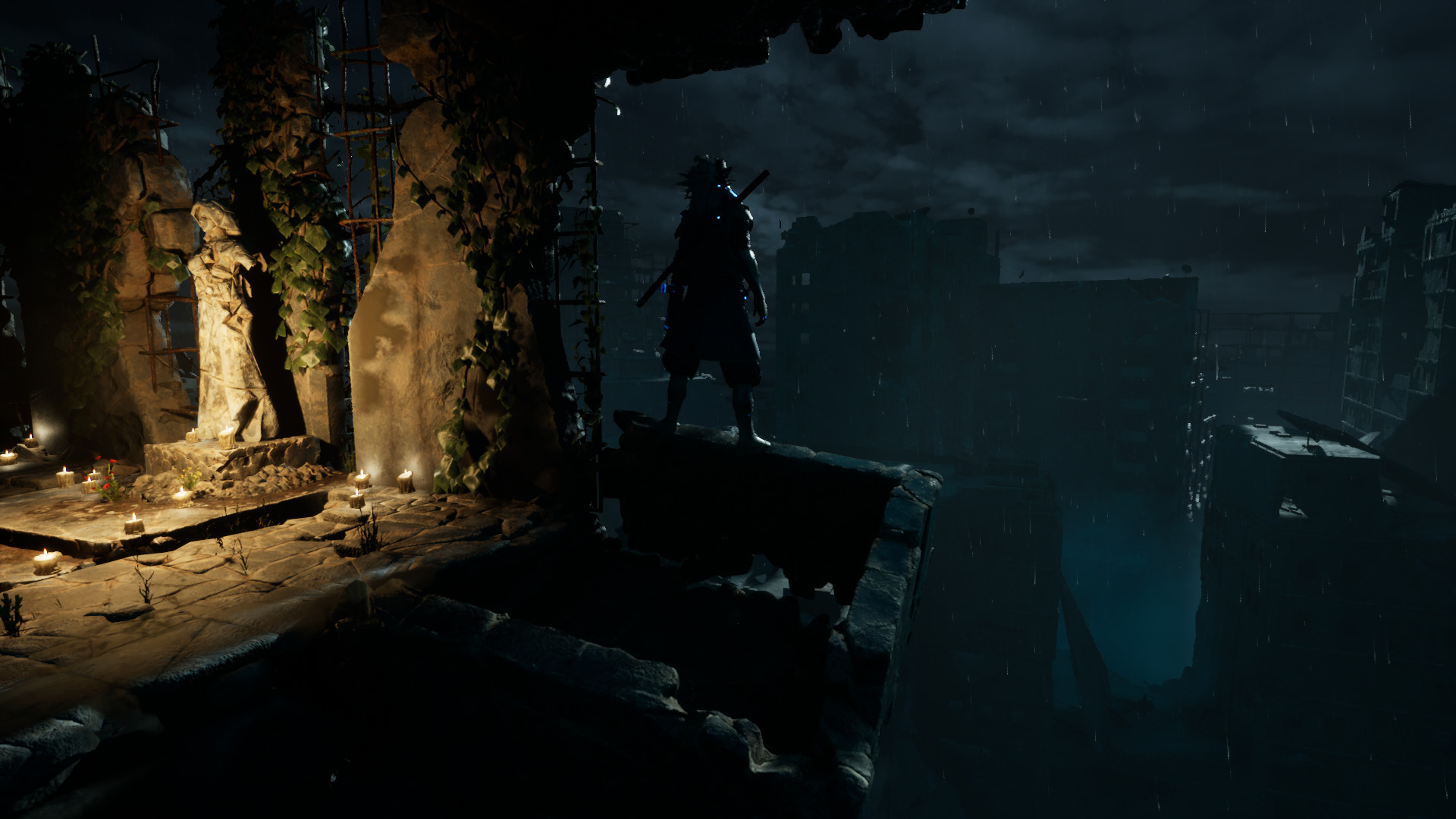 Blind Fate: Edo no Yami — Dojo screenshot 1
