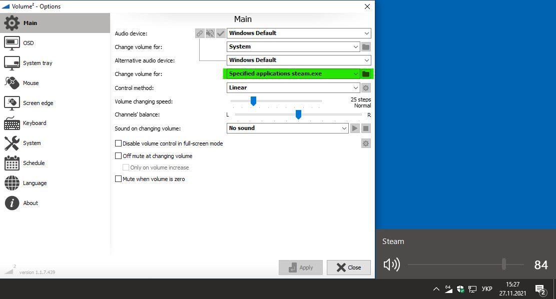 Volume² - advanced Windows volume control screenshot 13