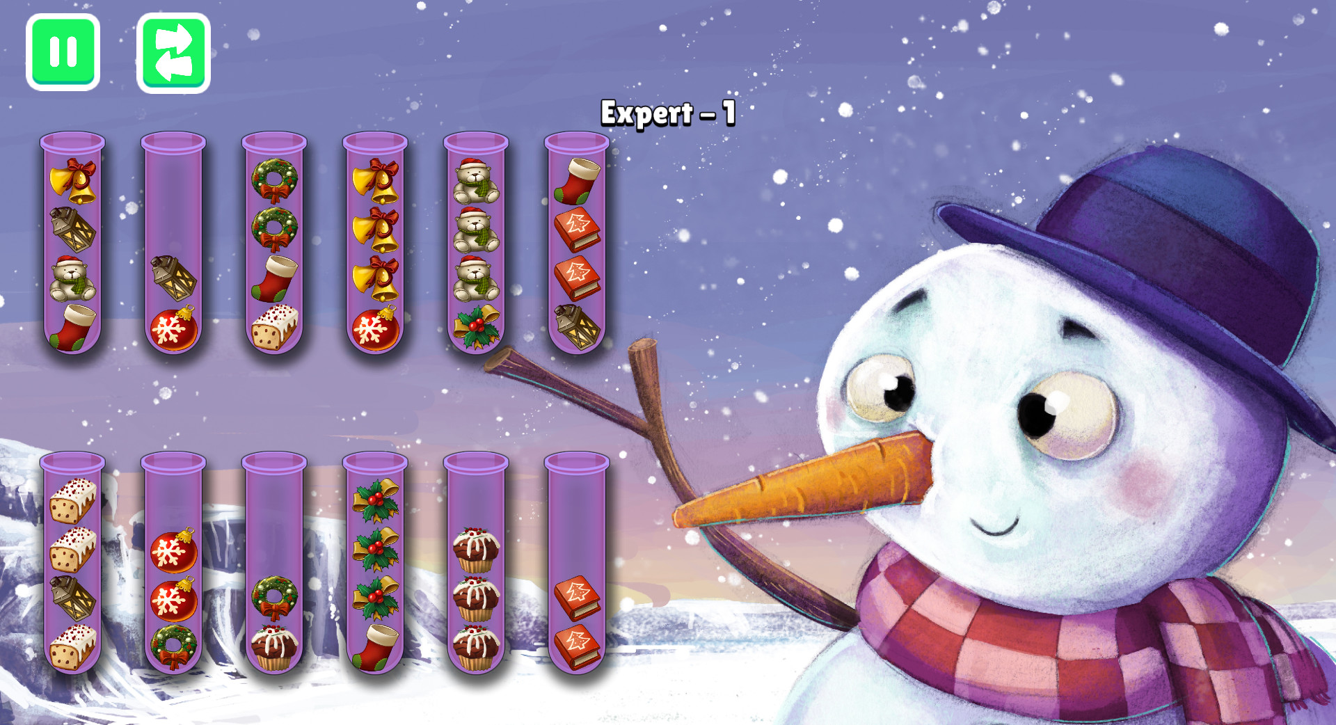 Christmas Sort Puzzle screenshot 1