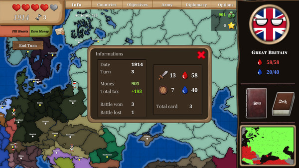 Countryball: Europe 1890 screenshot