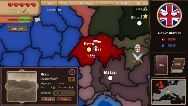 Countryball: Europe 1890 screenshot