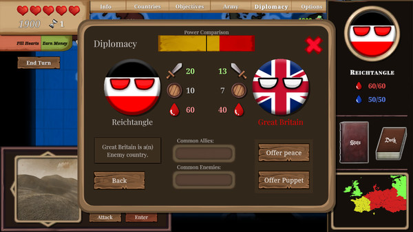 Countryball: Europe 1890 screenshot