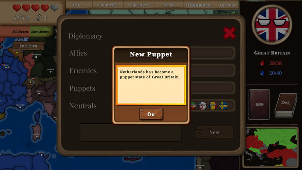 Countryball: Europe 1890 screenshot