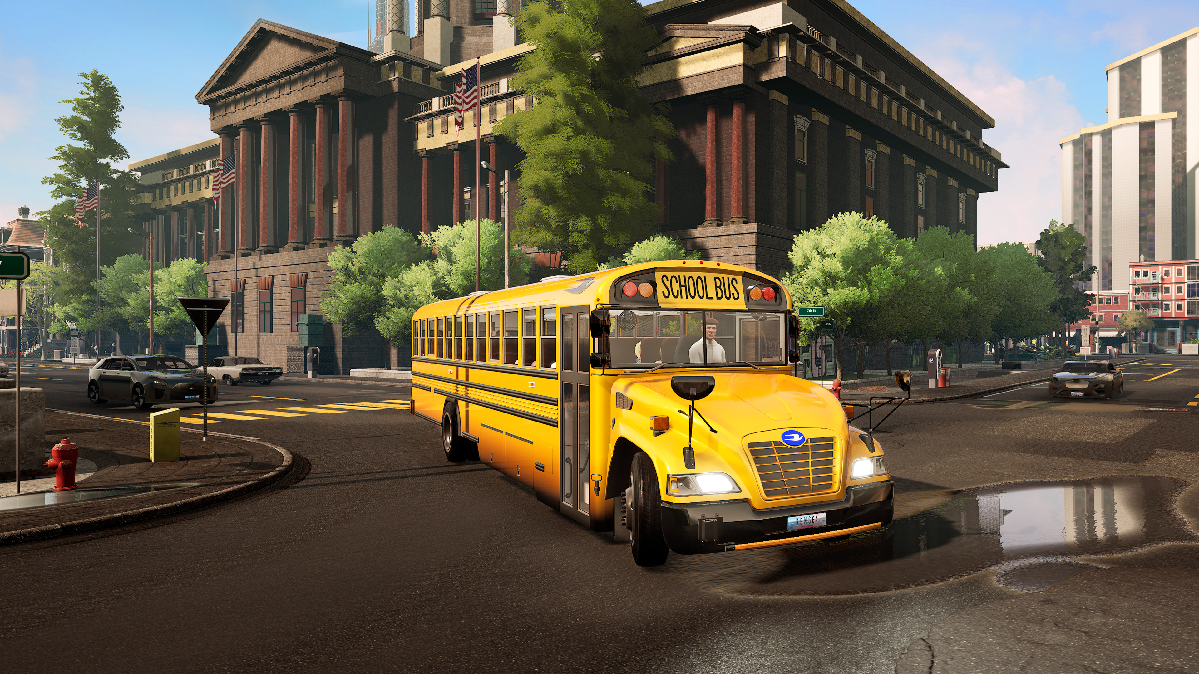Bus Simulator 21 Next Stop - Official School Bus Extension screenshot 9