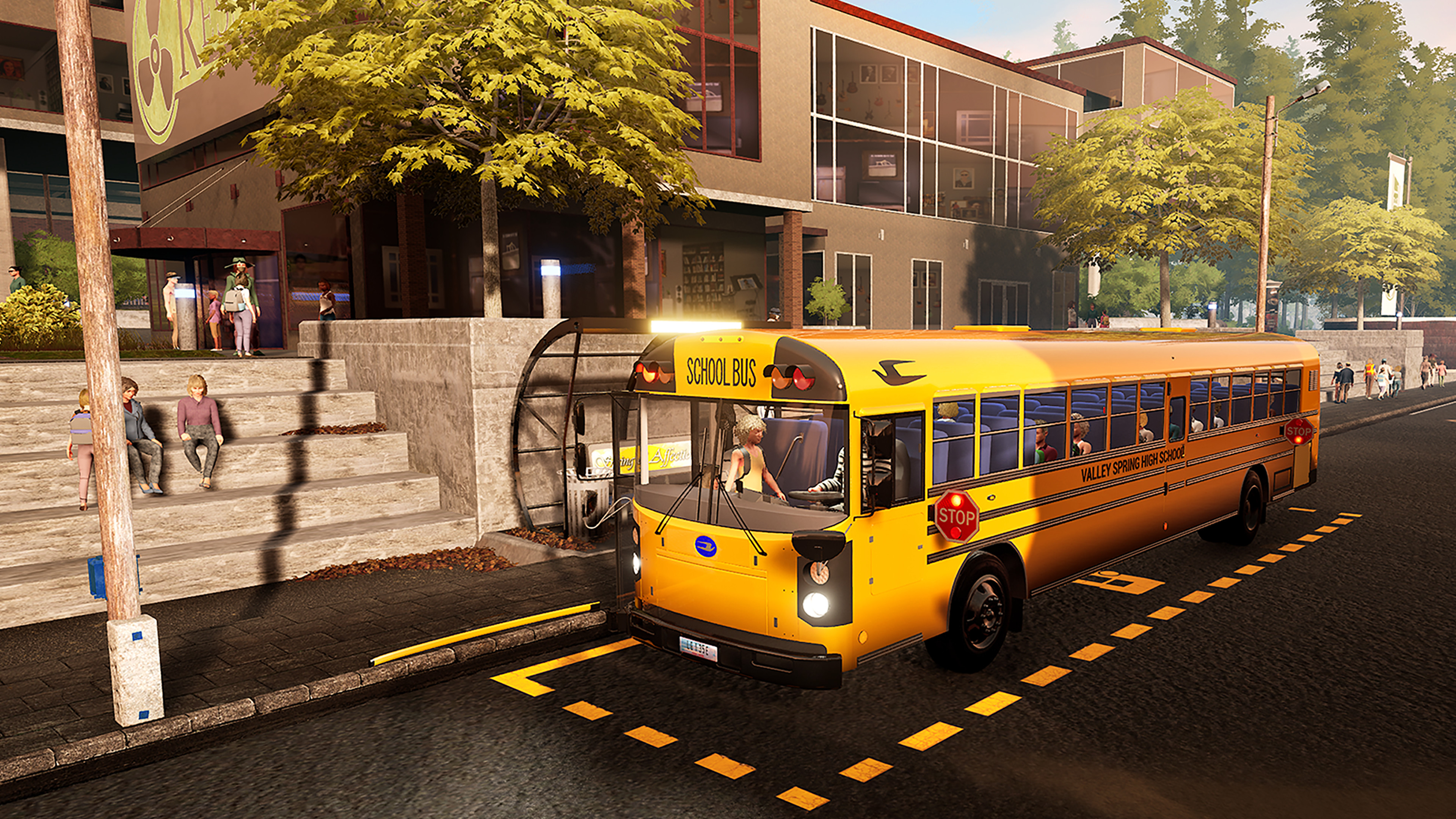 Bus Simulator 21 Next Stop - Official School Bus Extension screenshot 5