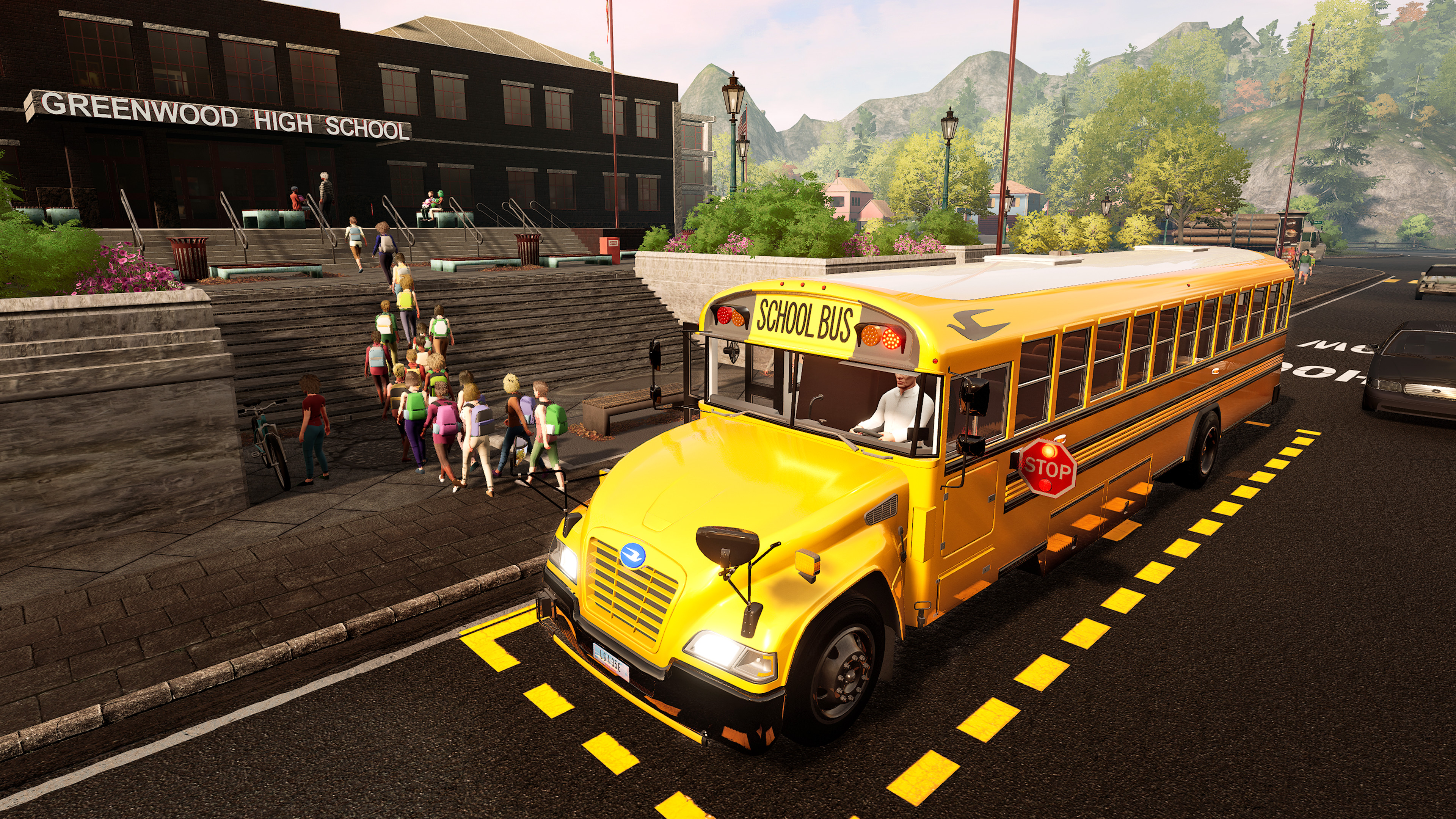 Bus Simulator 21 Next Stop - Official School Bus Extension screenshot 7