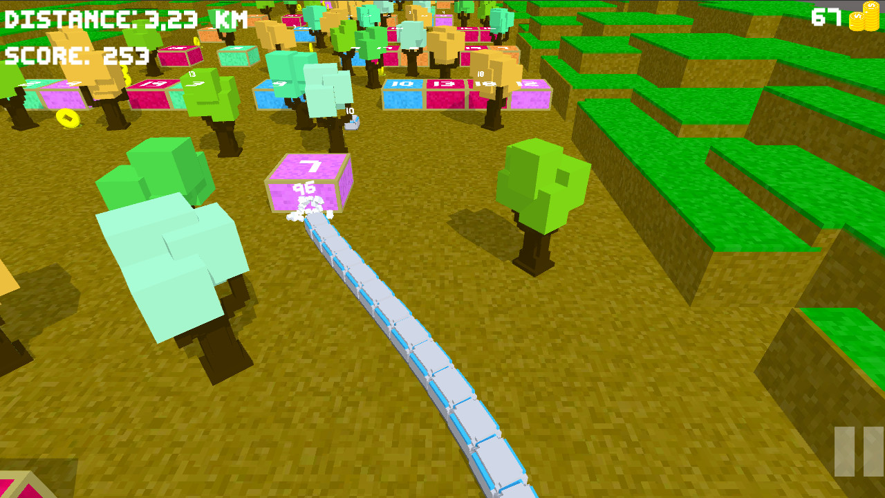 Blocky Snake screenshot 1