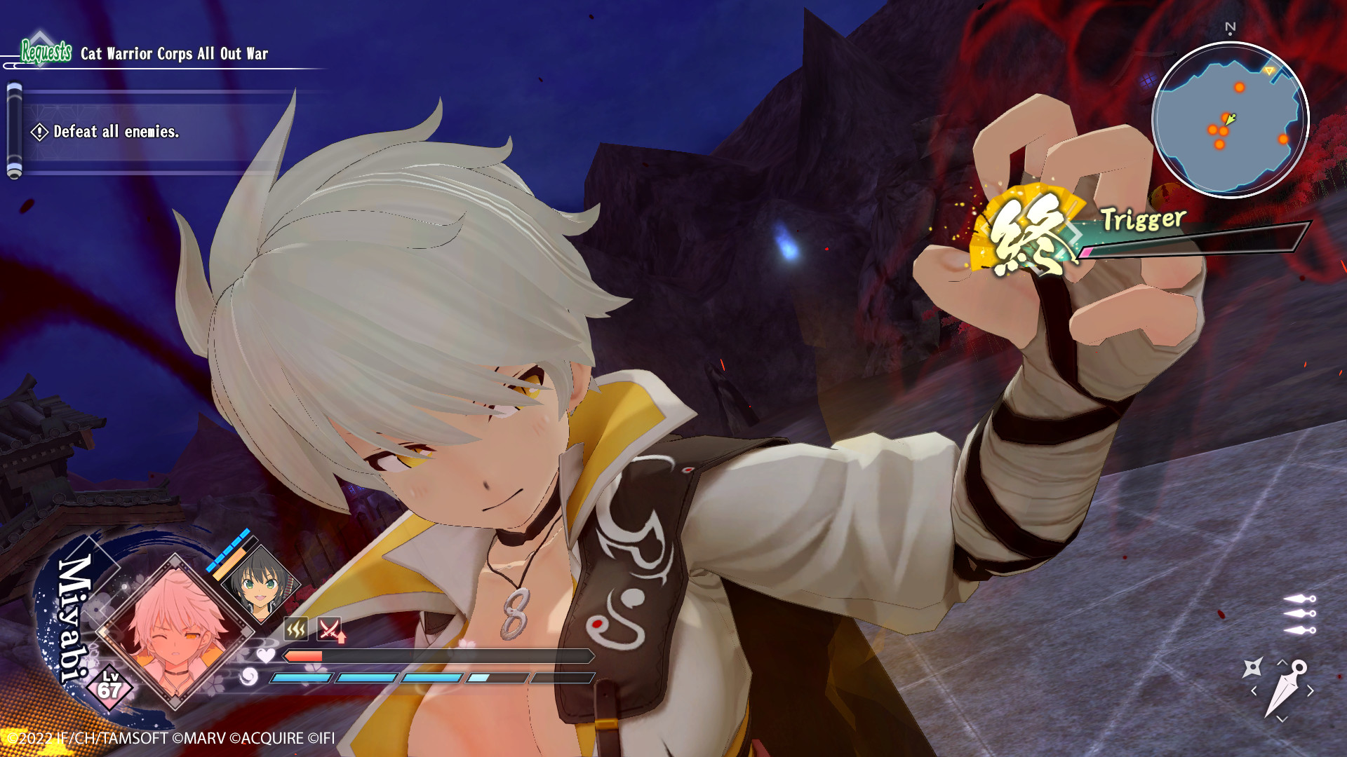 Neptunia x SENRAN KAGURA: Ninja Wars screenshot 28