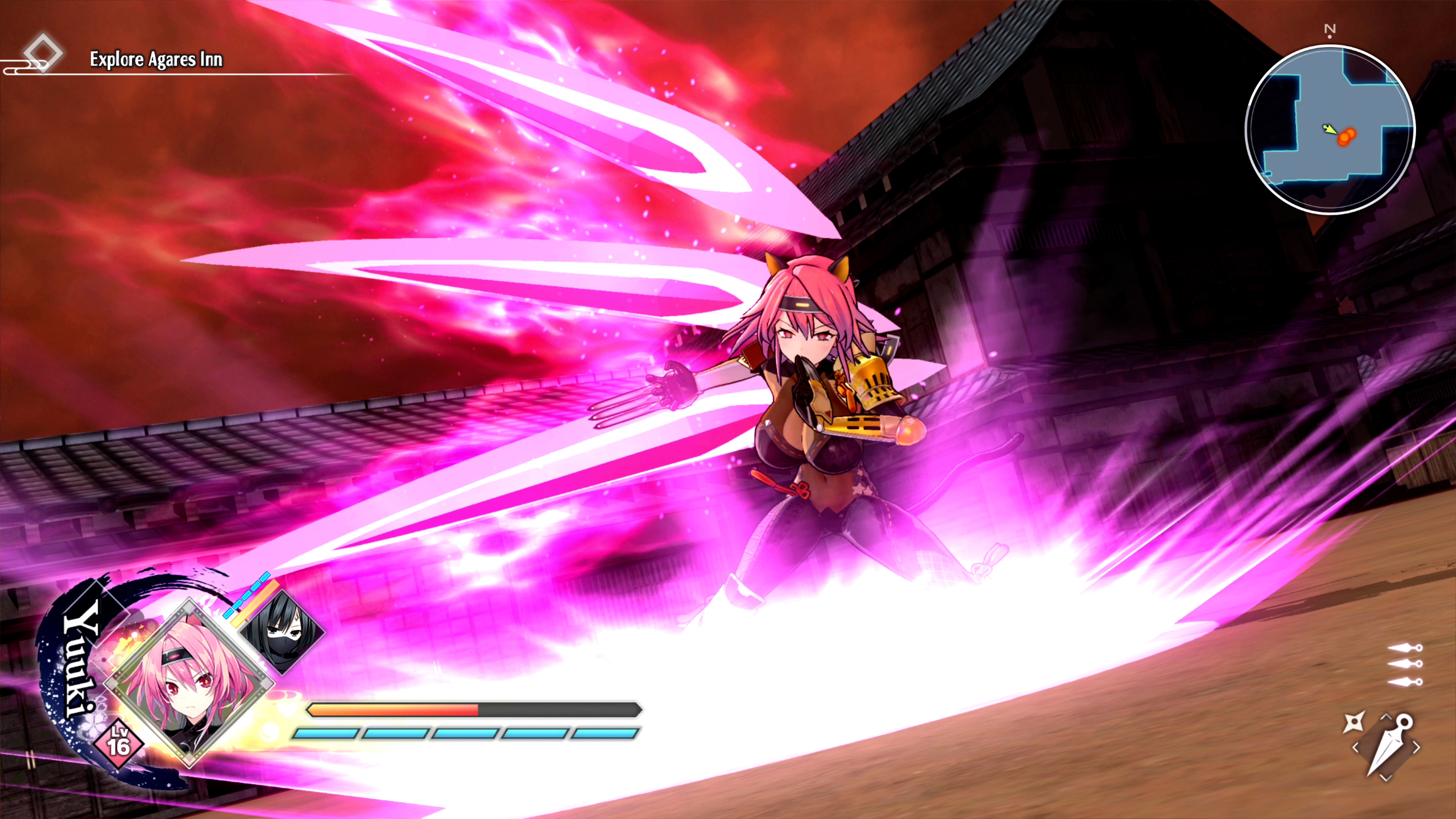neptunia ninja wars gameplay