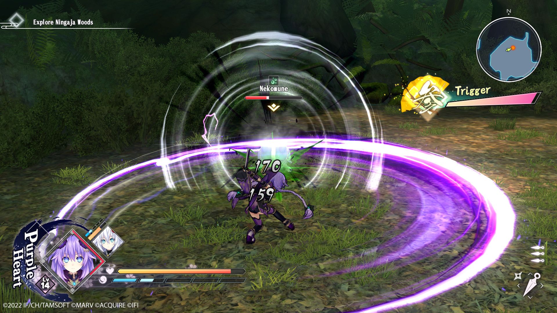 Neptunia x SENRAN KAGURA: Ninja Wars screenshot 24