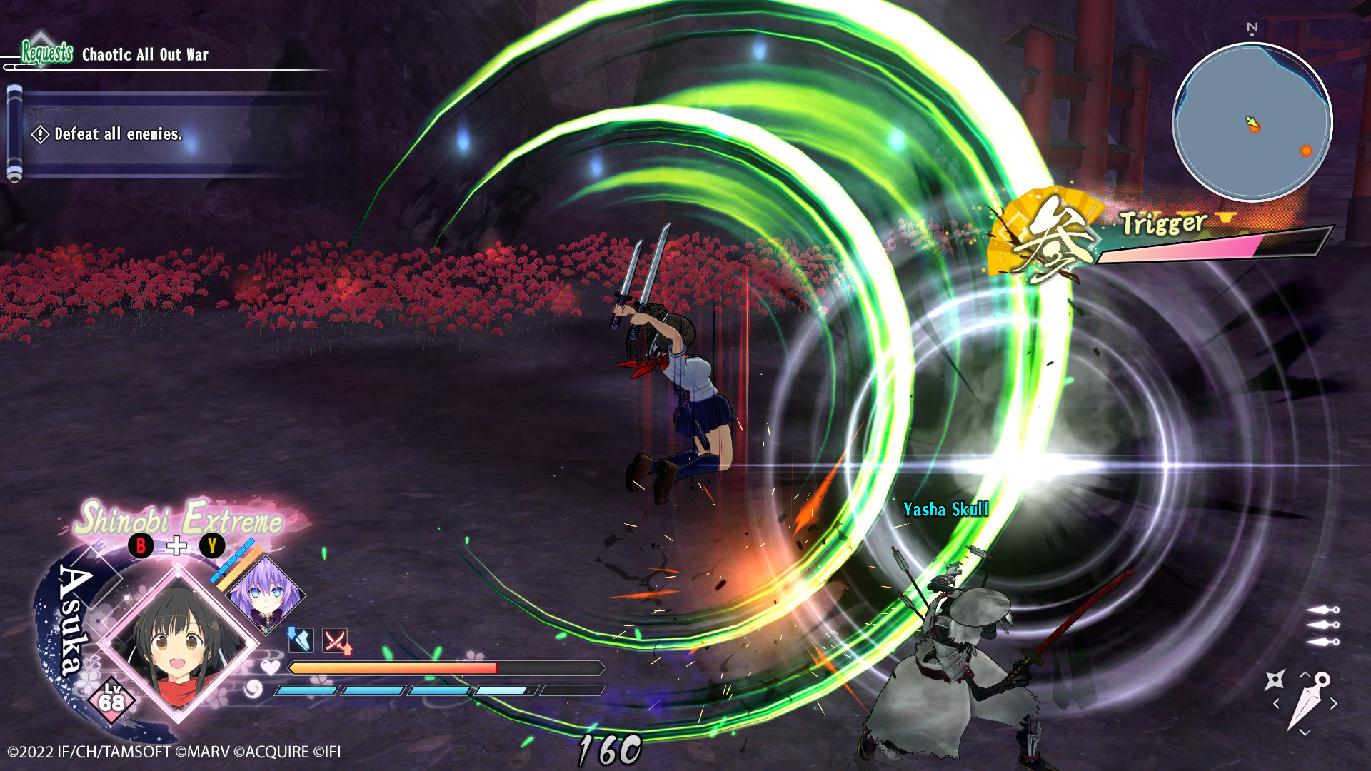 Neptunia x SENRAN KAGURA: Ninja Wars screenshot 21
