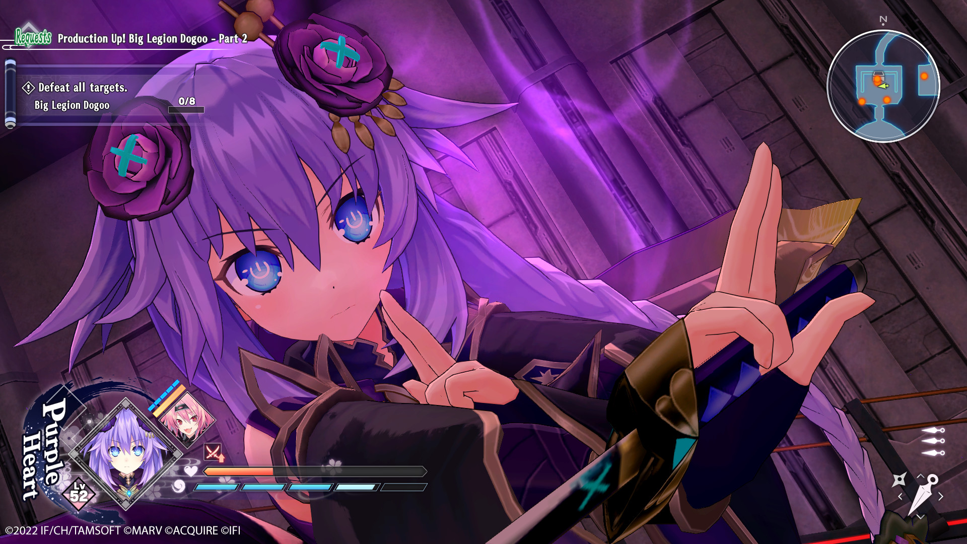 Neptunia x SENRAN KAGURA: Ninja Wars screenshot 8