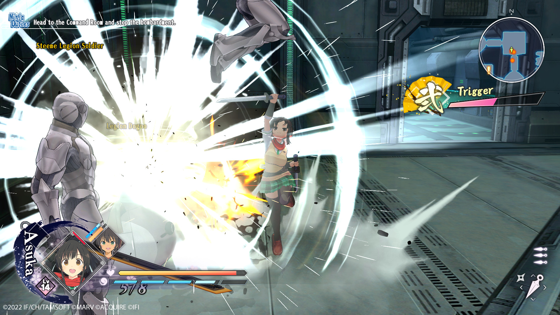 Neptunia x SENRAN KAGURA: Ninja Wars screenshot 11
