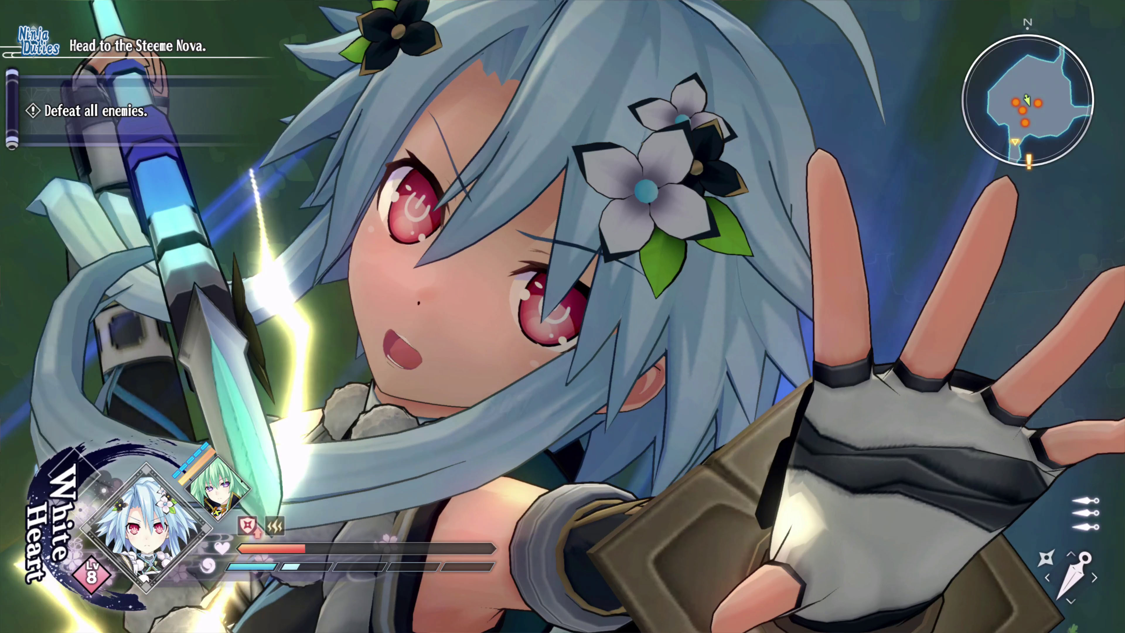 Neptunia x SENRAN KAGURA: Ninja Wars screenshot 1