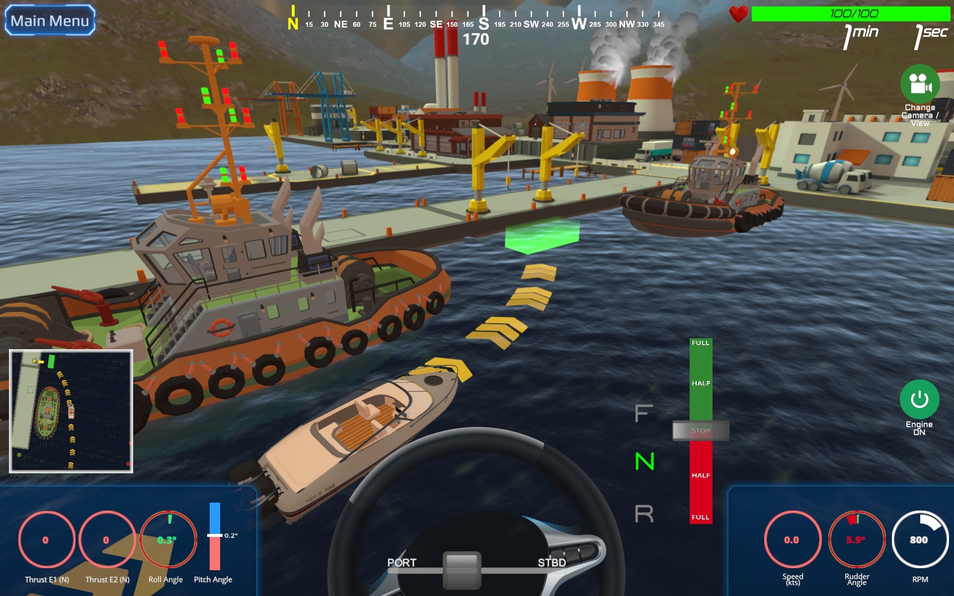 Boat Simulator Apprentice screenshot 2