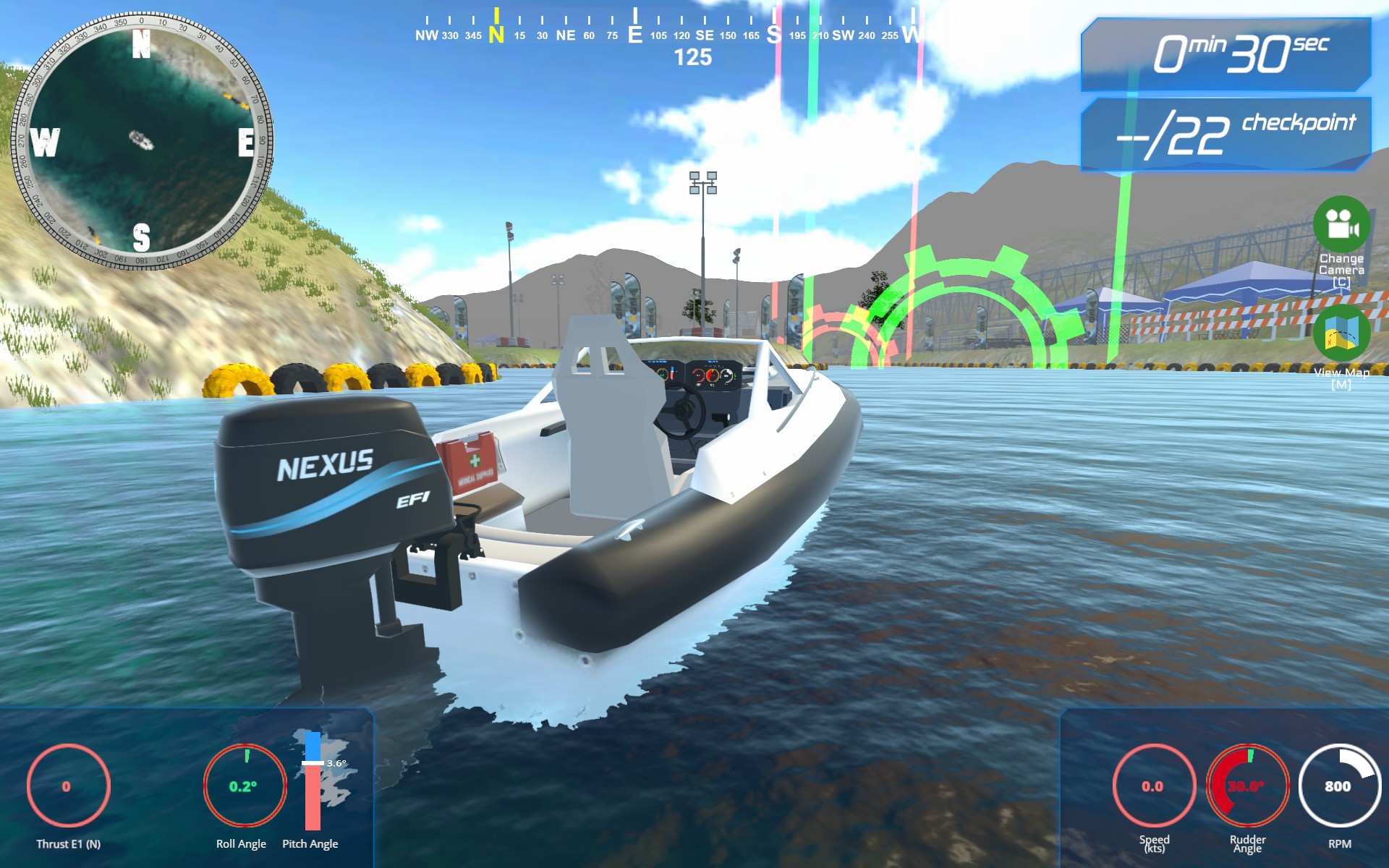 Boat Simulator Apprentice screenshot 1