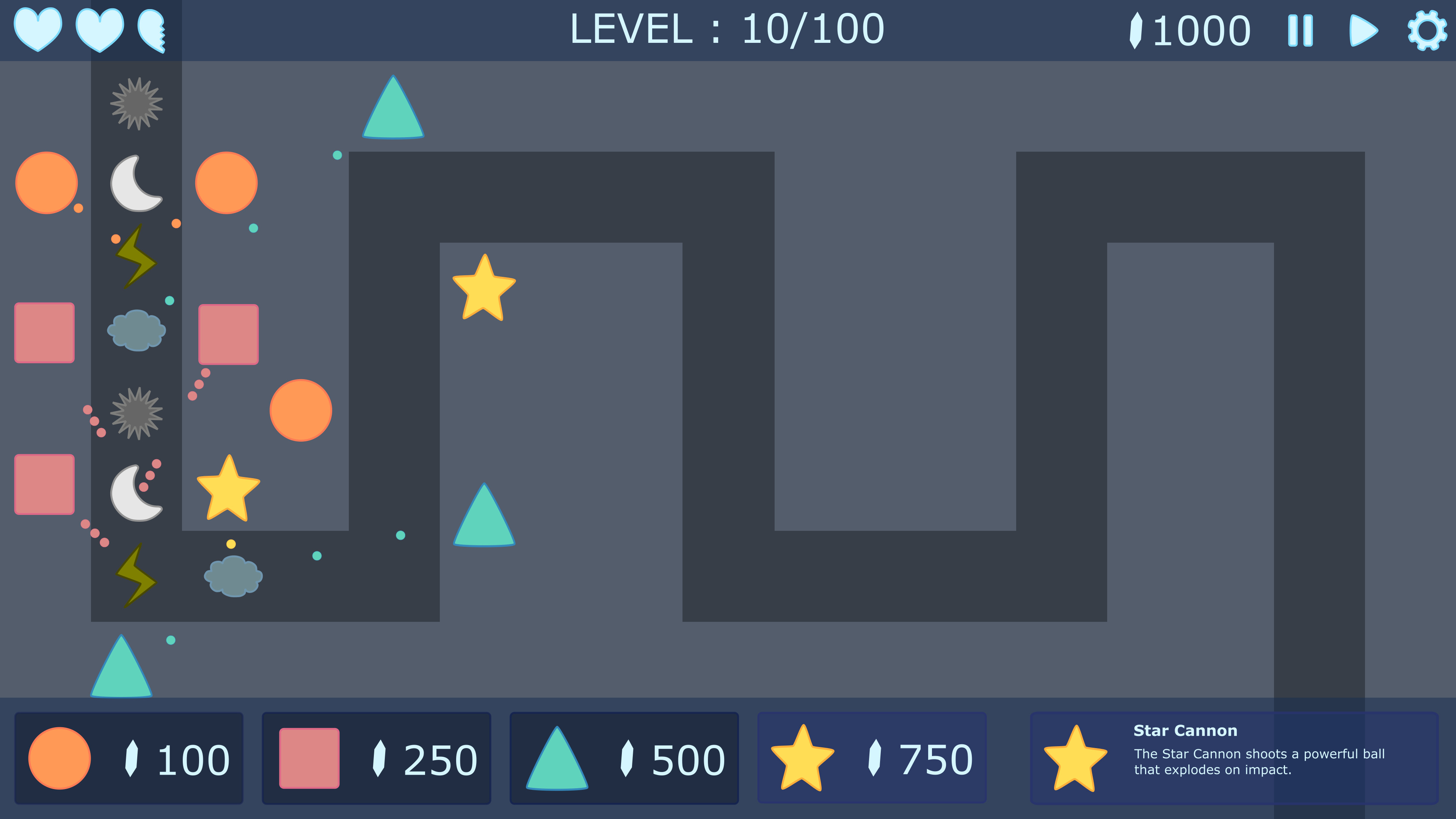 Shape TD screenshot 1