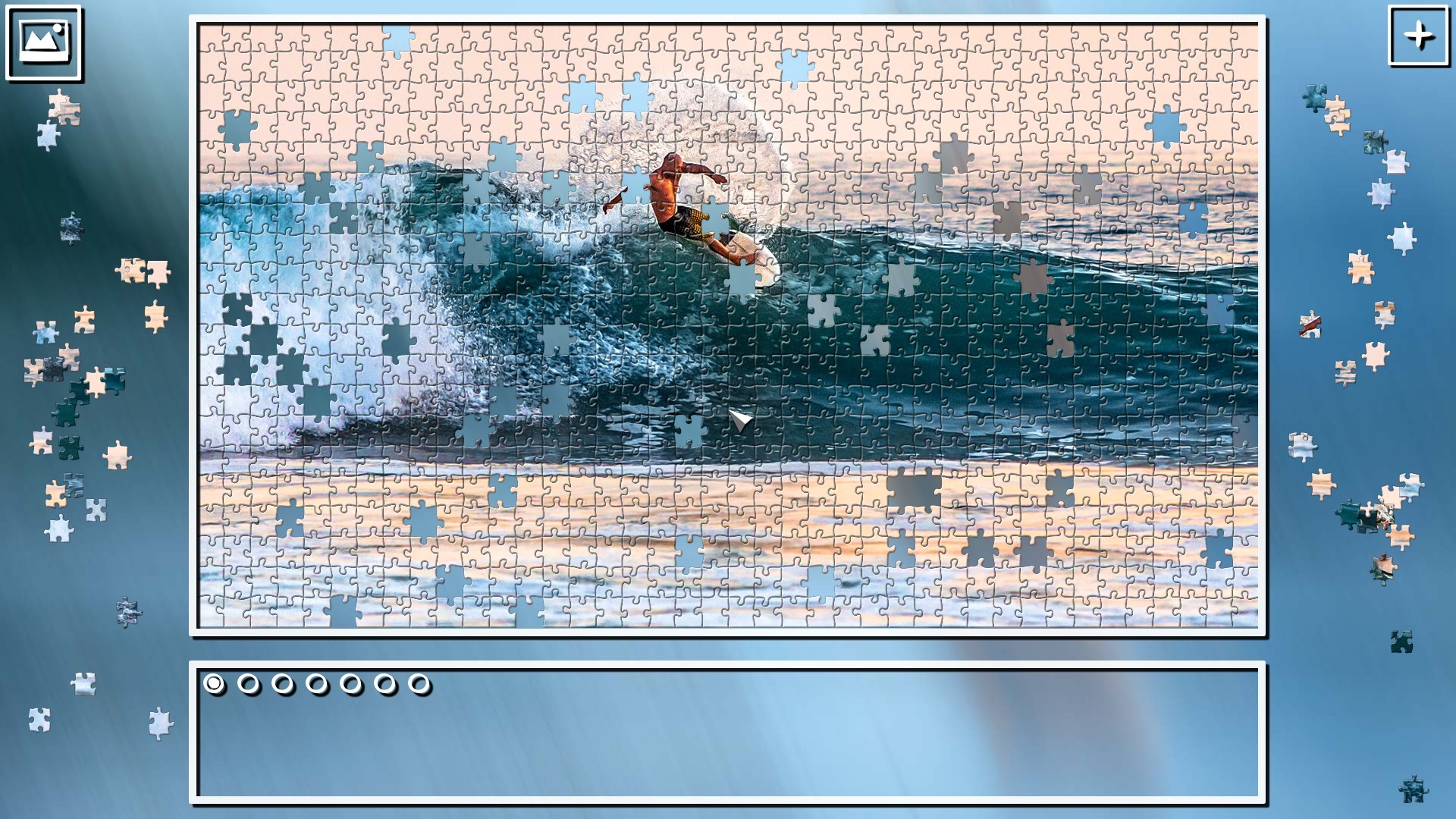 Super Jigsaw Puzzle: Generations - Waves screenshot 15