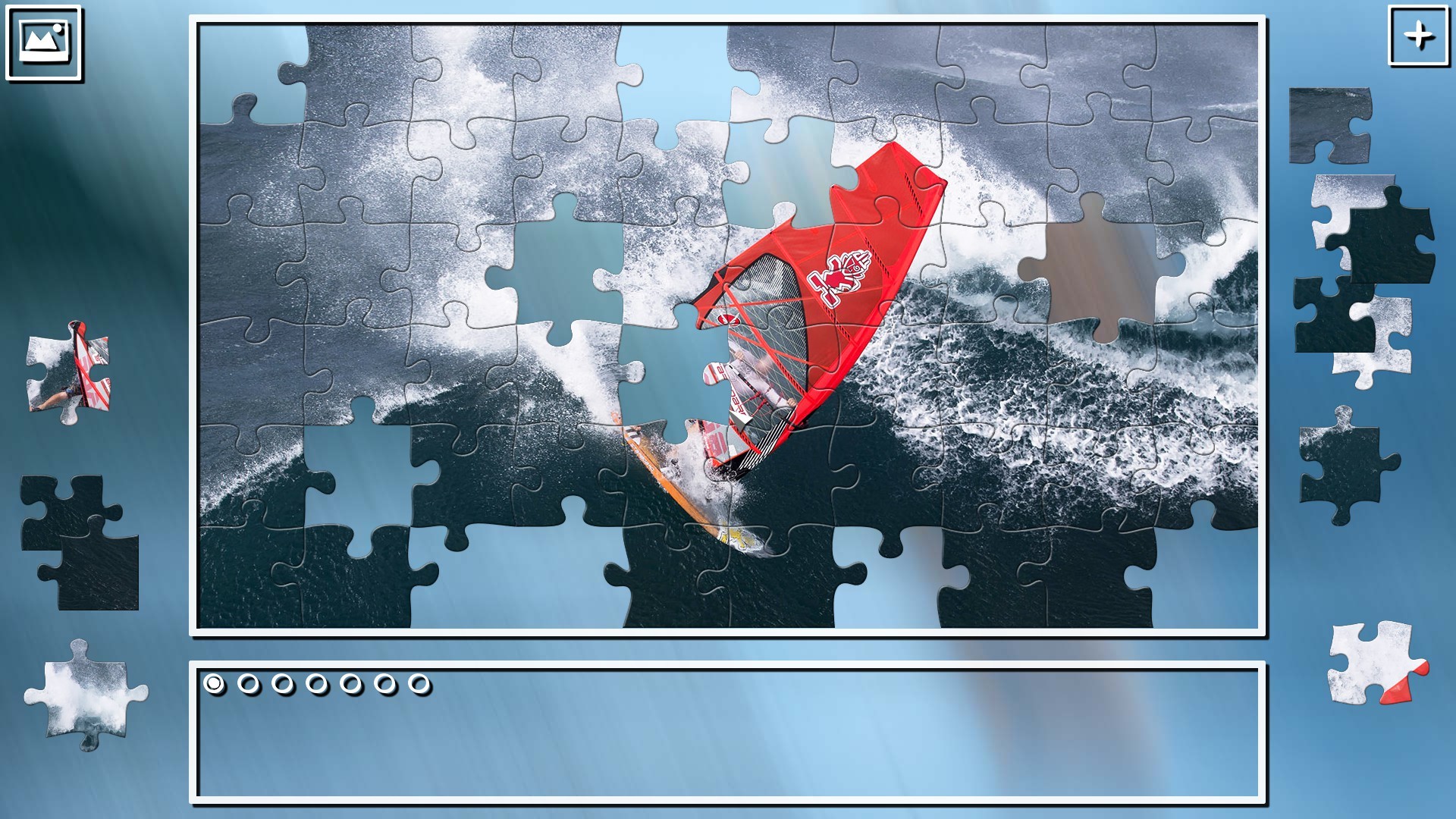 Super Jigsaw Puzzle: Generations - Waves screenshot 5
