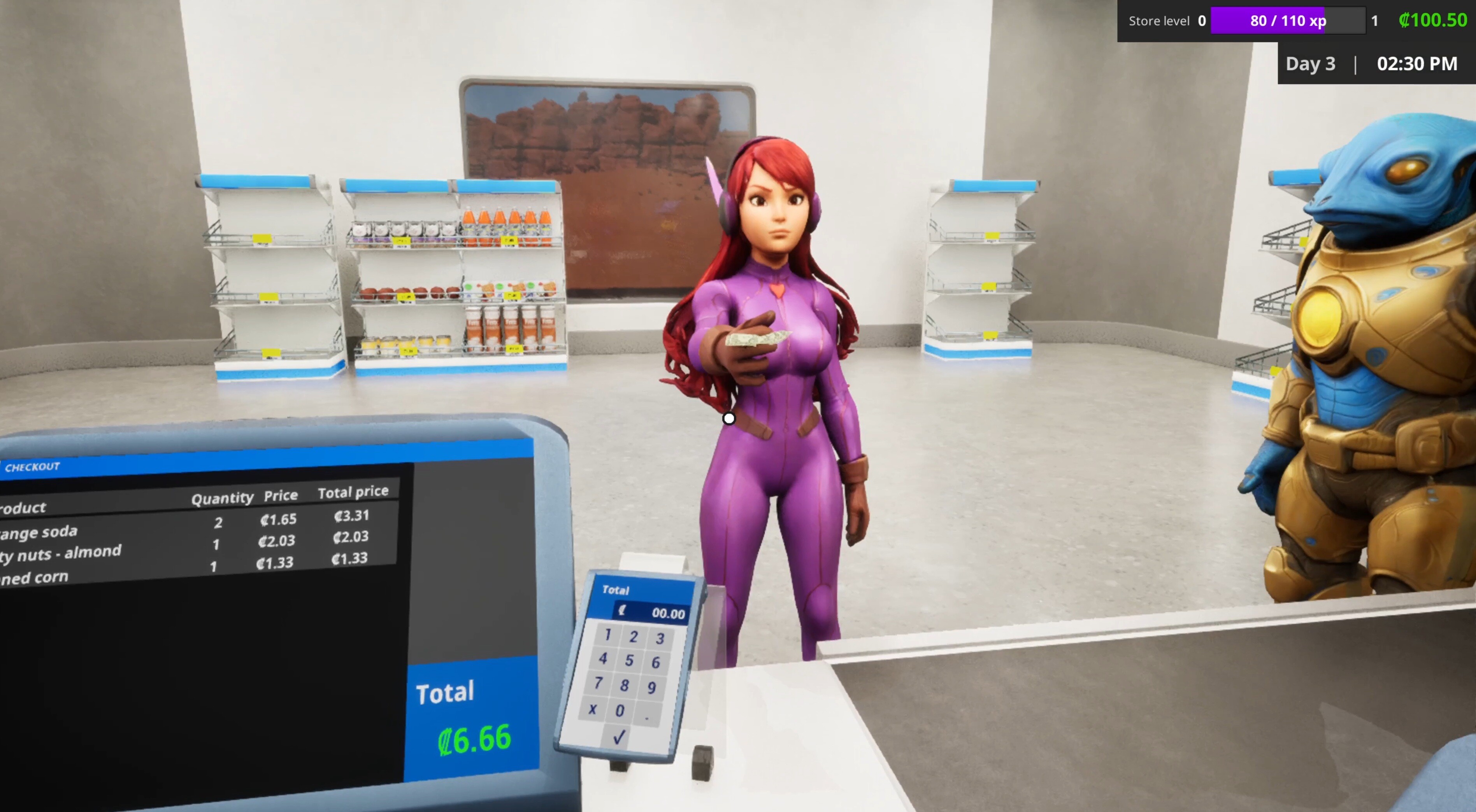 Space Supermarket Simulator screenshot 2