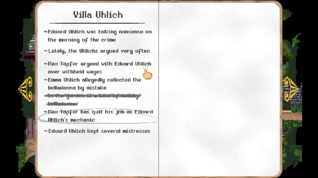 Casebook 1899 screenshot 4
