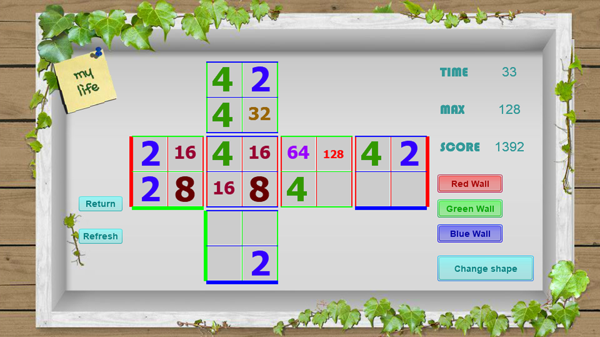 jingor 2048 screenshot 2