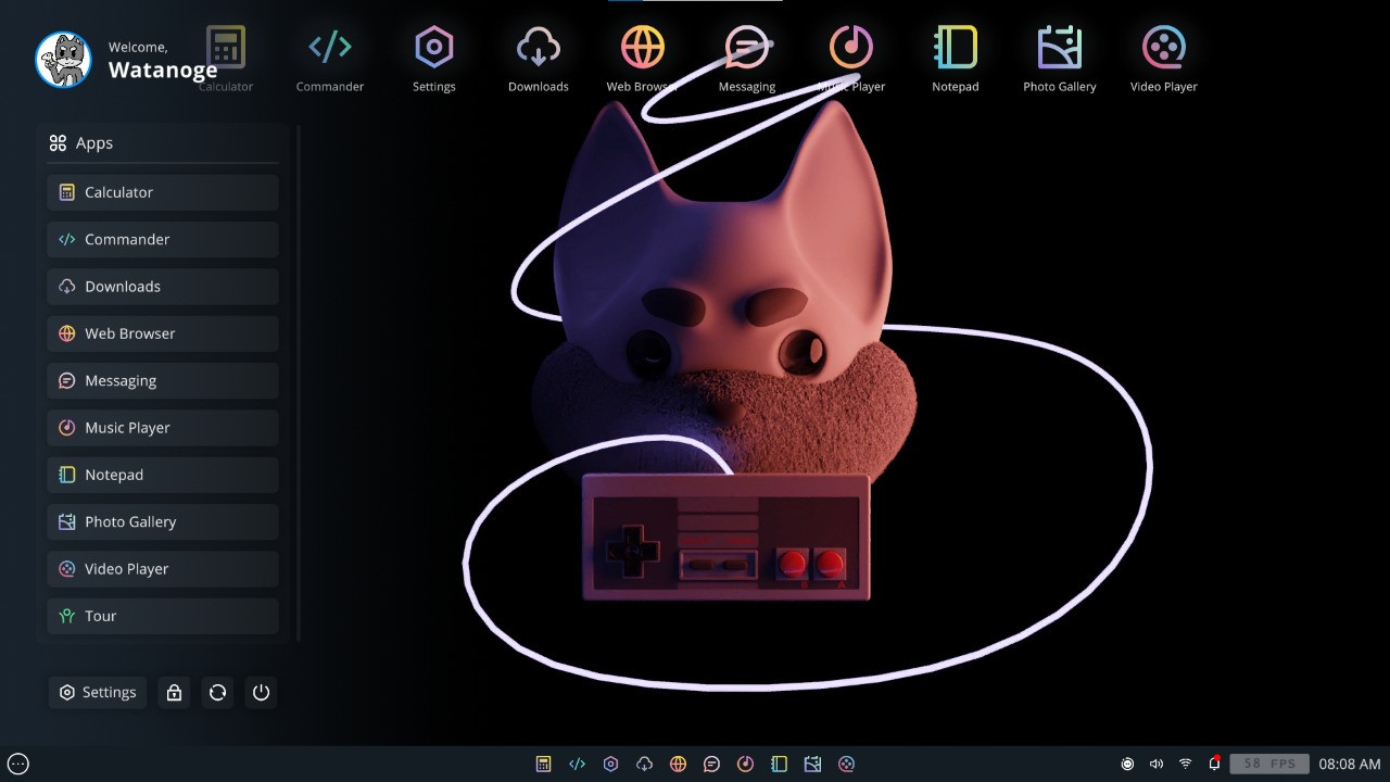 WatanOS screenshot 2