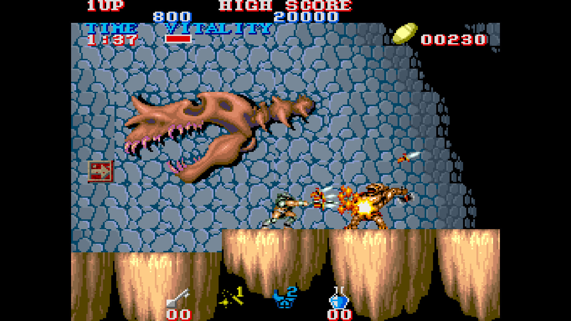 Capcom Arcade 2nd Stadium: BLACK TIGER screenshot 2