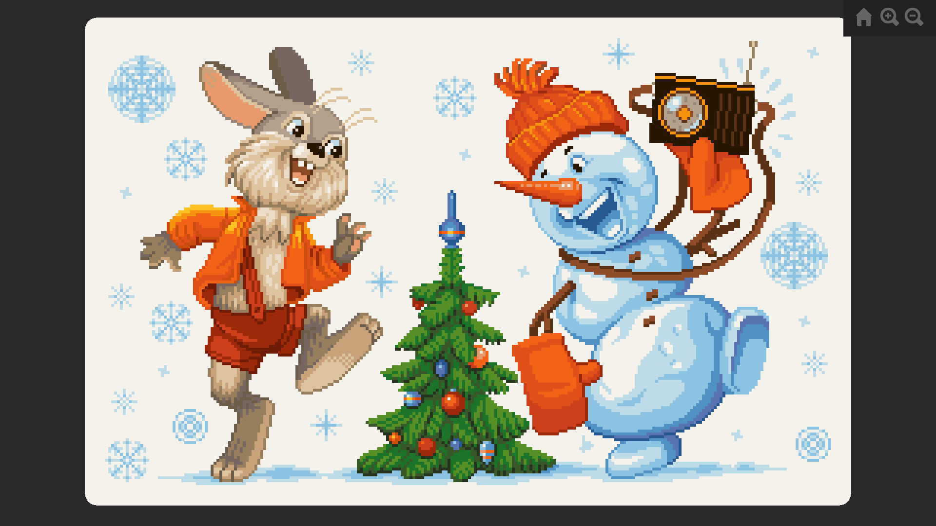 Coloring Game 4 – Winter screenshot 2