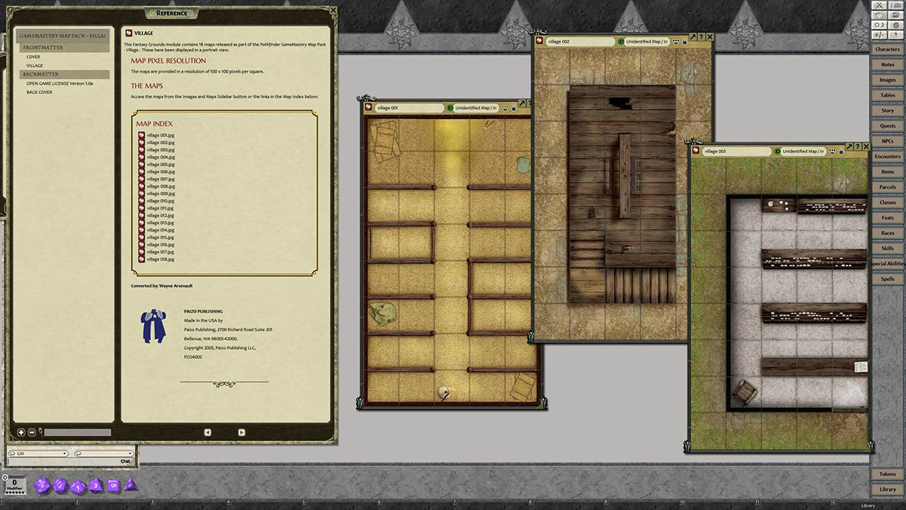 Fantasy Grounds - GameMastery Map Pack: Village screenshot 3