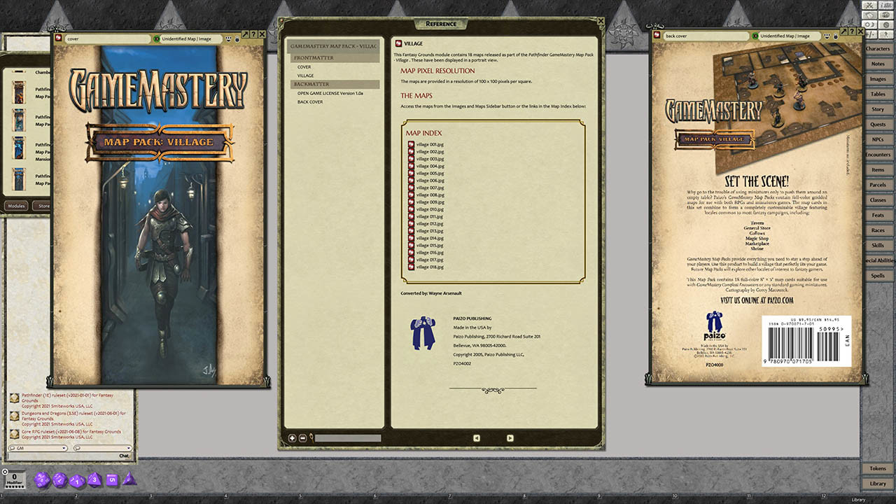 Fantasy Grounds - GameMastery Map Pack: Village screenshot 1