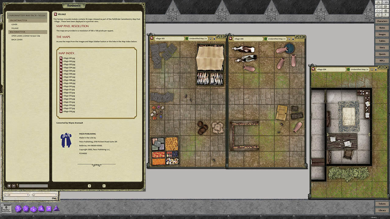 Fantasy Grounds - GameMastery Map Pack: Village screenshot 2