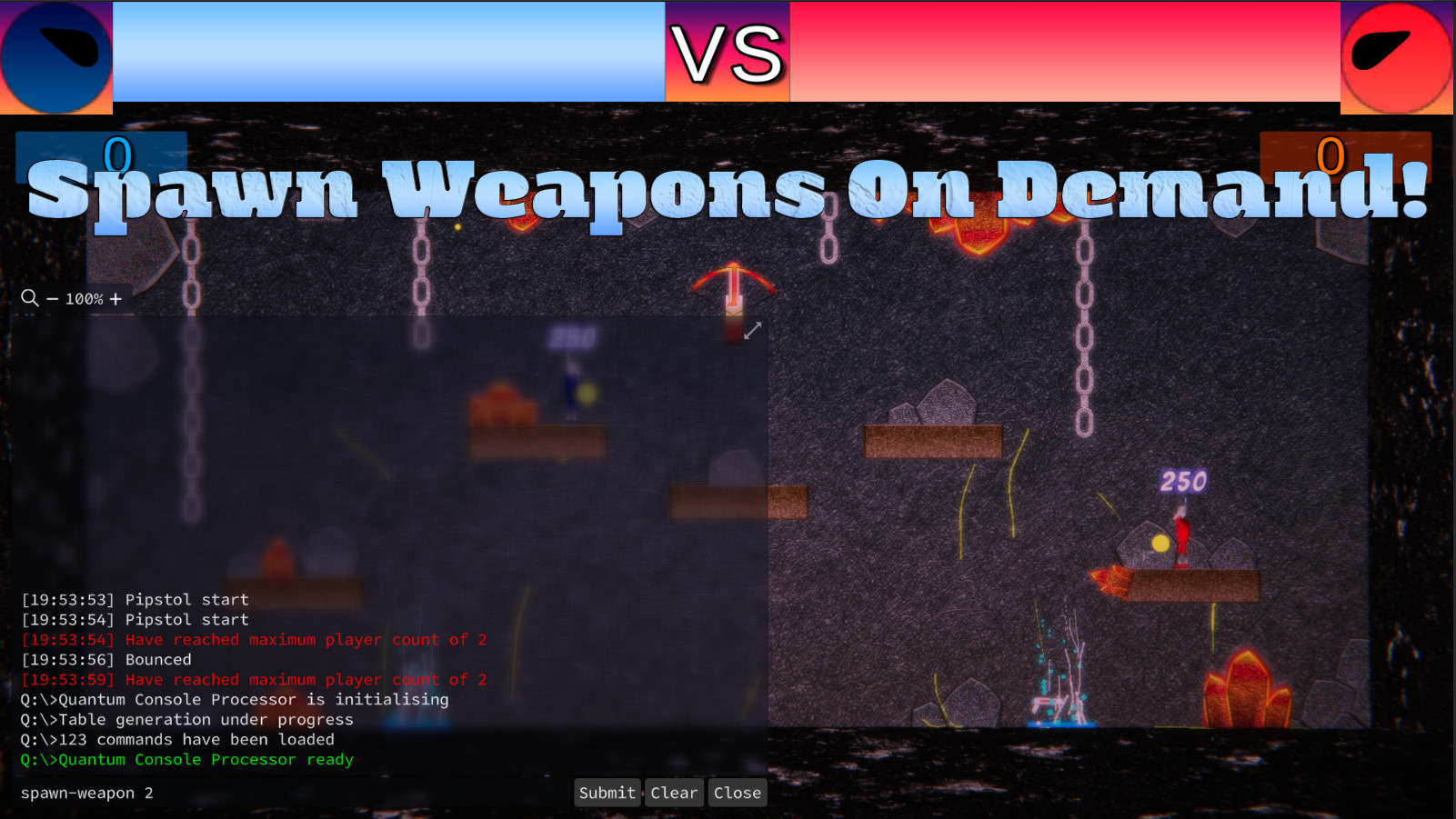 Ricochet - Developer Console screenshot 2