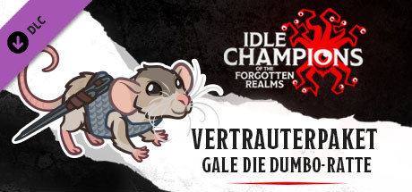 Vertrauterpaket Gale die Dumbo-Ratte