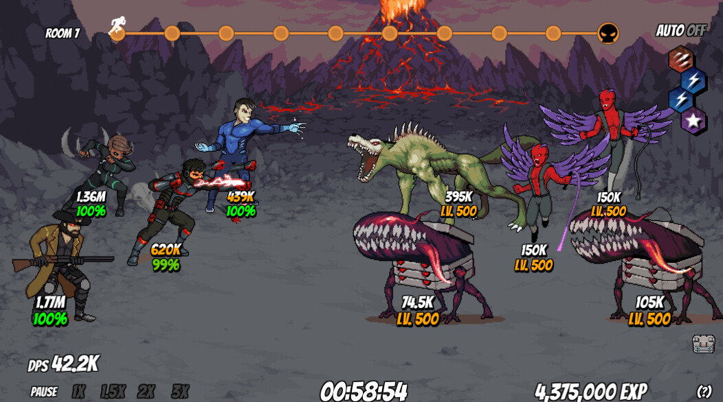 HyperLeague Heroes screenshot 1